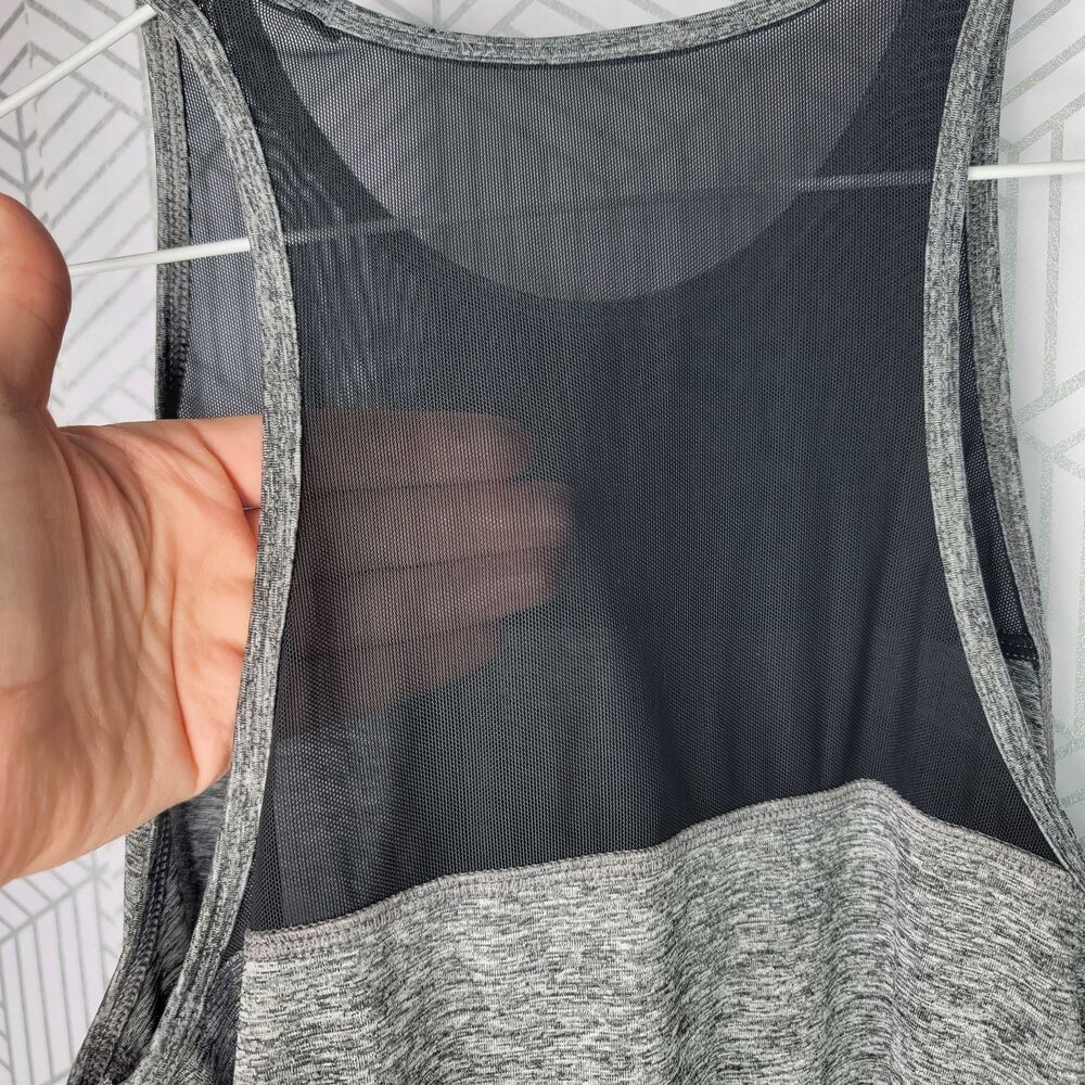 Champion Gray and Black Cinch Tank Top - Picture 5 of 7